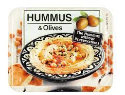 Hummus 100g. Olivas